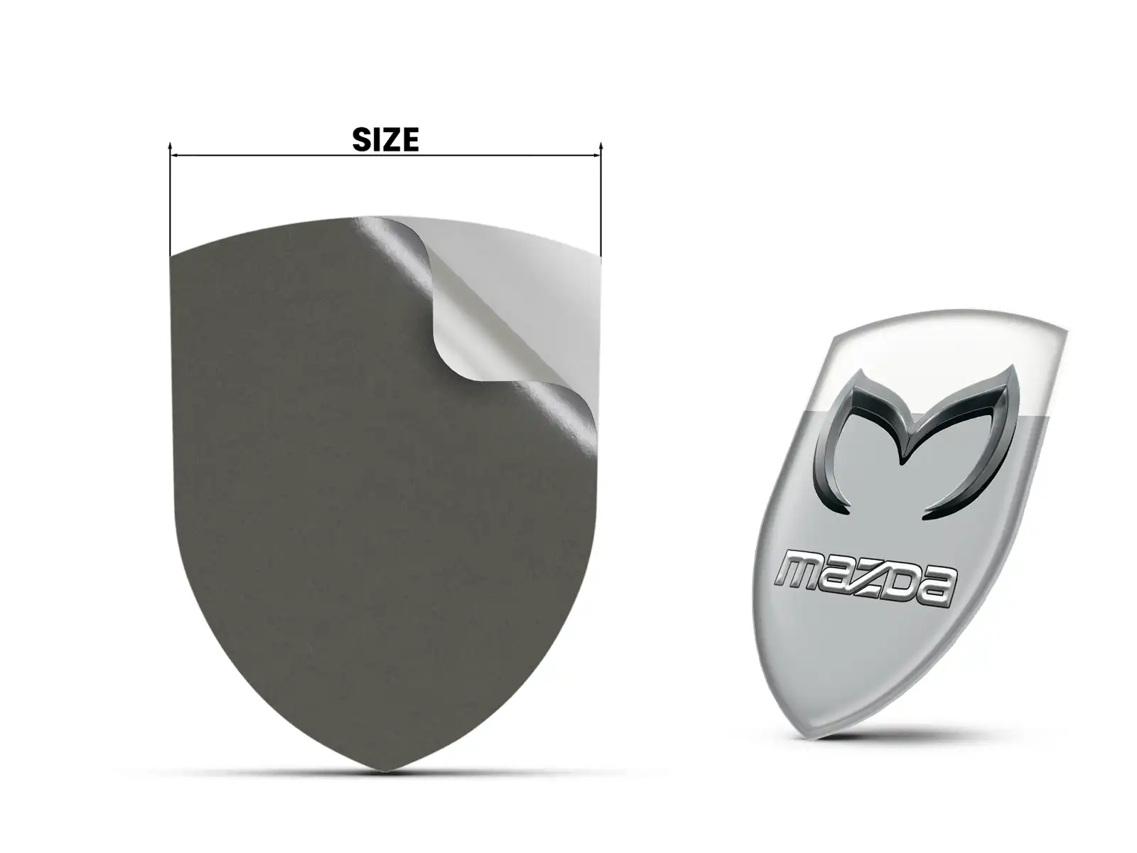 Mazda Silicone Sticker High Quality Professional Customizable